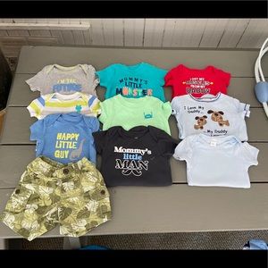 Boys Summer Lot 6m 3-6months